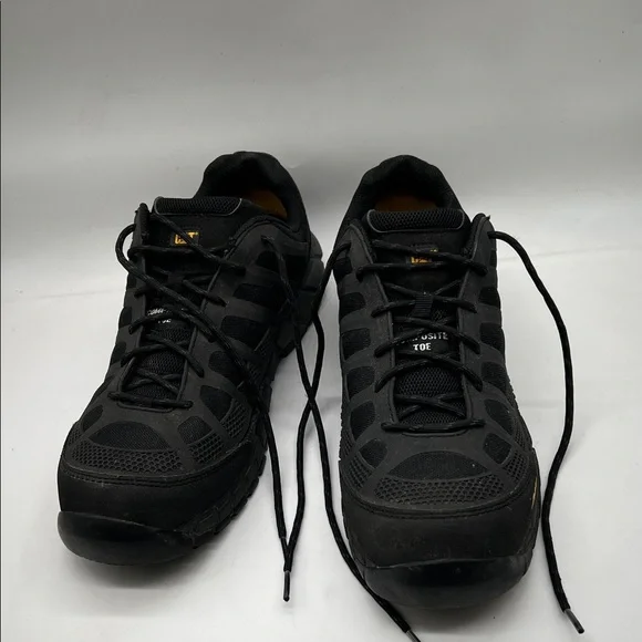 Caterpillar Mens STREAMLINE CT Comp Toe Work Industrial Safety Shoes Black SZ 13 - Picture 2 of 9